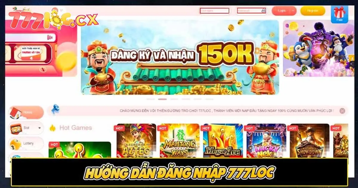 3 bước đăng nhập 777loc cho tân binh nhập cuộc